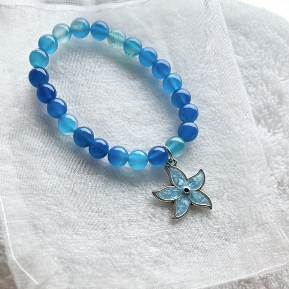 Handcrafted Starfish Charm Bracelet - Picture 4 of 6